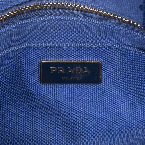 Prada Medium Canapa Tote - Picture 8 of 8